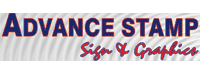 Advance Stamp Sign & Graphics